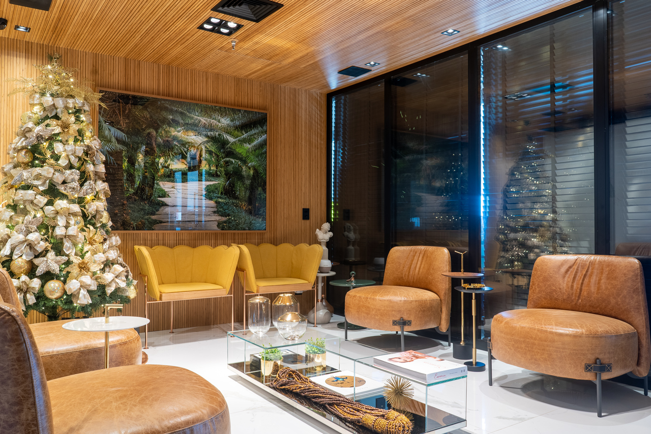 Sala de espera da clínica